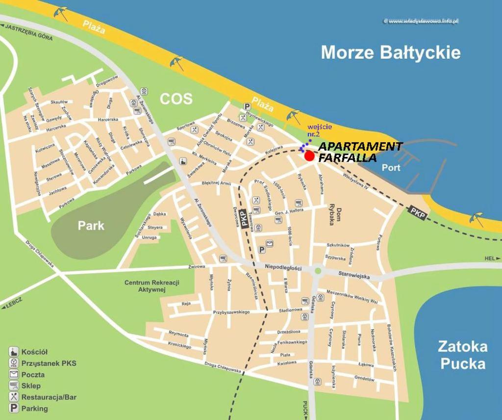 Apartament Farfalla Wladyslawowo Bagian luar foto